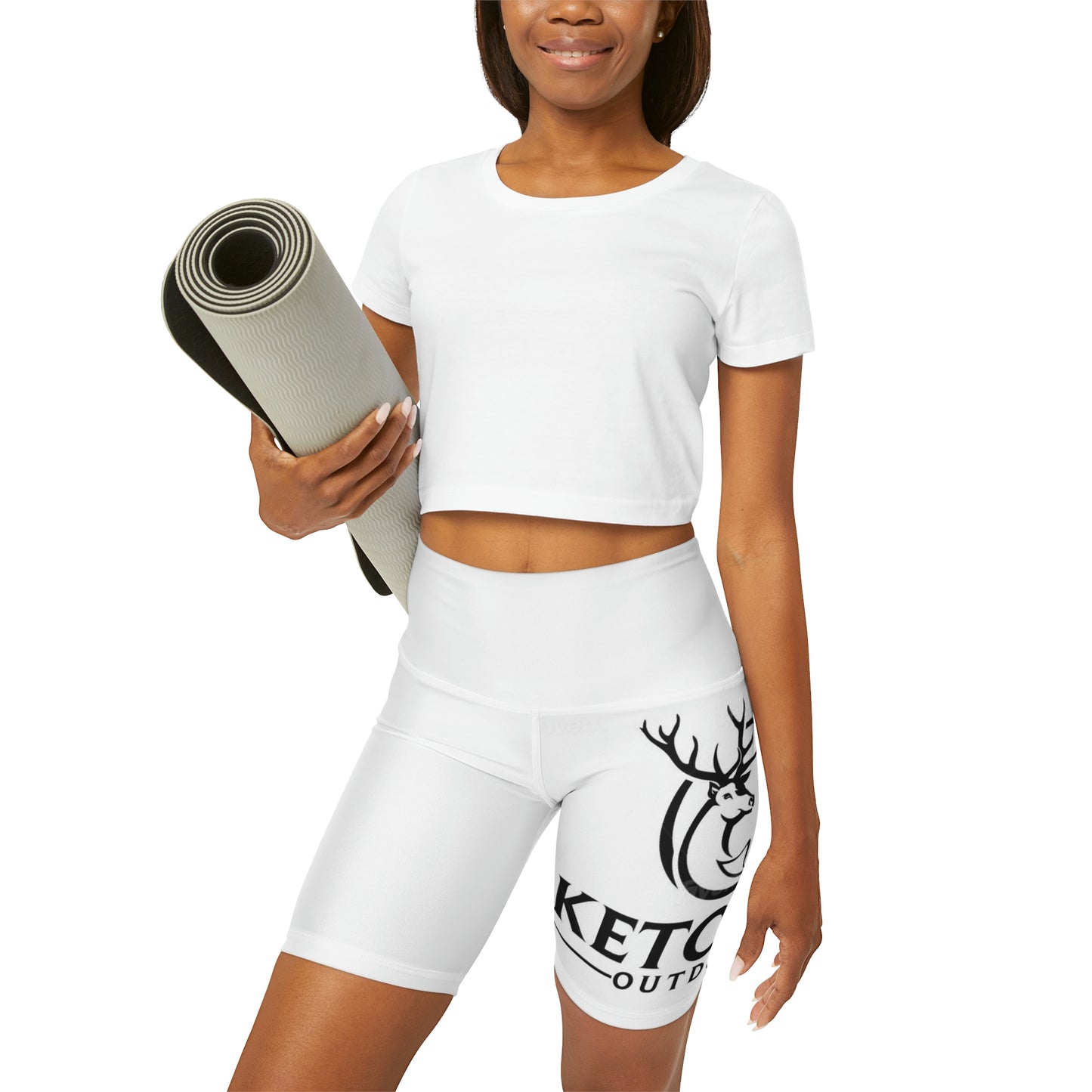 High Waisted Yoga Shorts