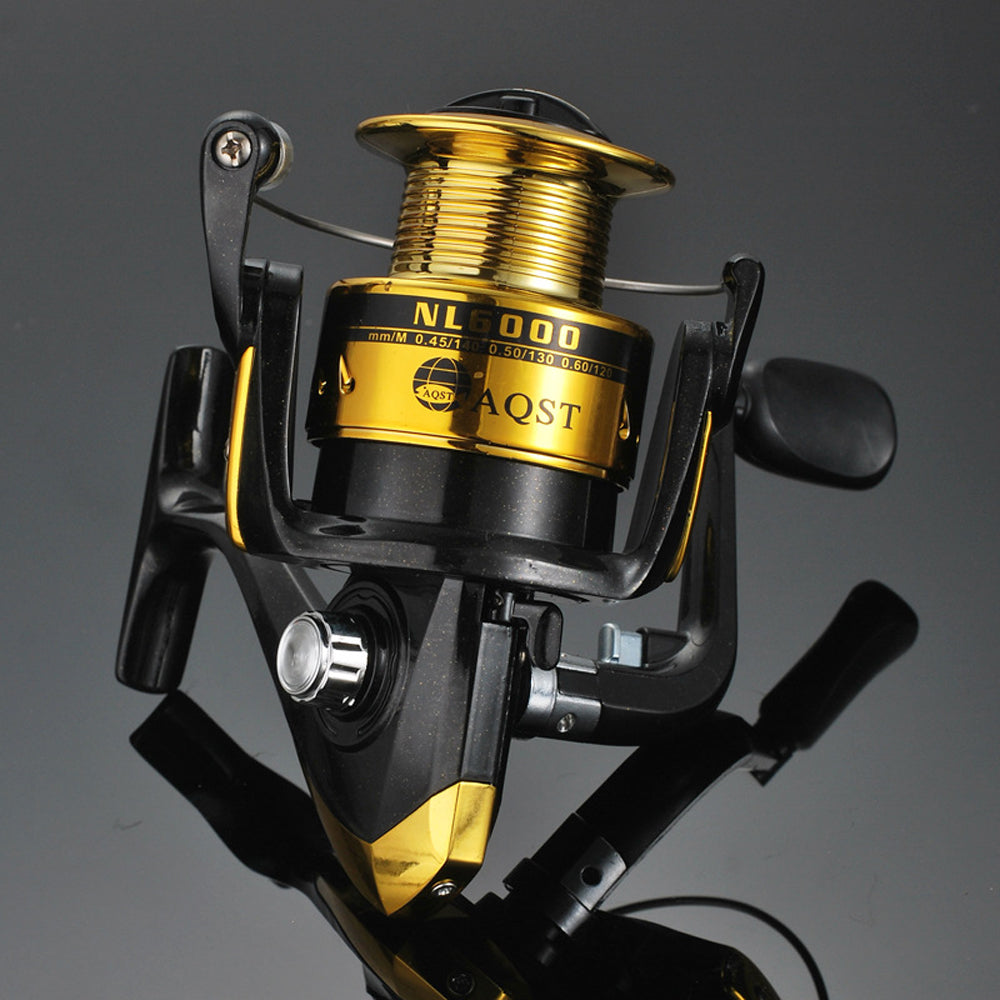 Black Gold NL1000-6000 Fishing Reel Saltwater Fishing Reel Telescopic Fishing Rod With Fishing Reel Fishing Reel Carp Fishing
