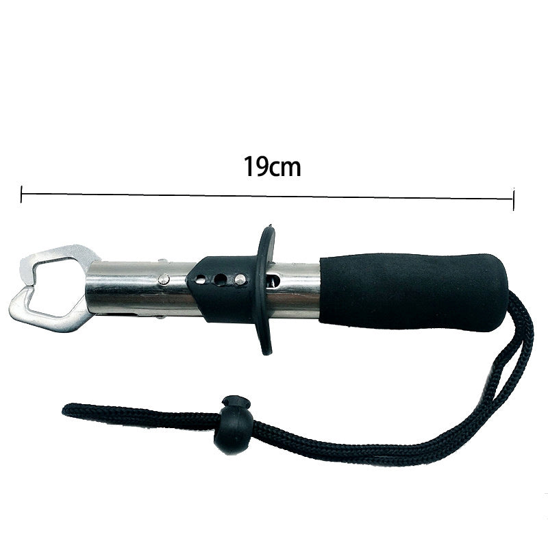 Portable Stainless Steel Fishing Gripper Fish Grip Lip Clamp Grabber Tool Fish Controller Fishing Plier Fishing Accessory