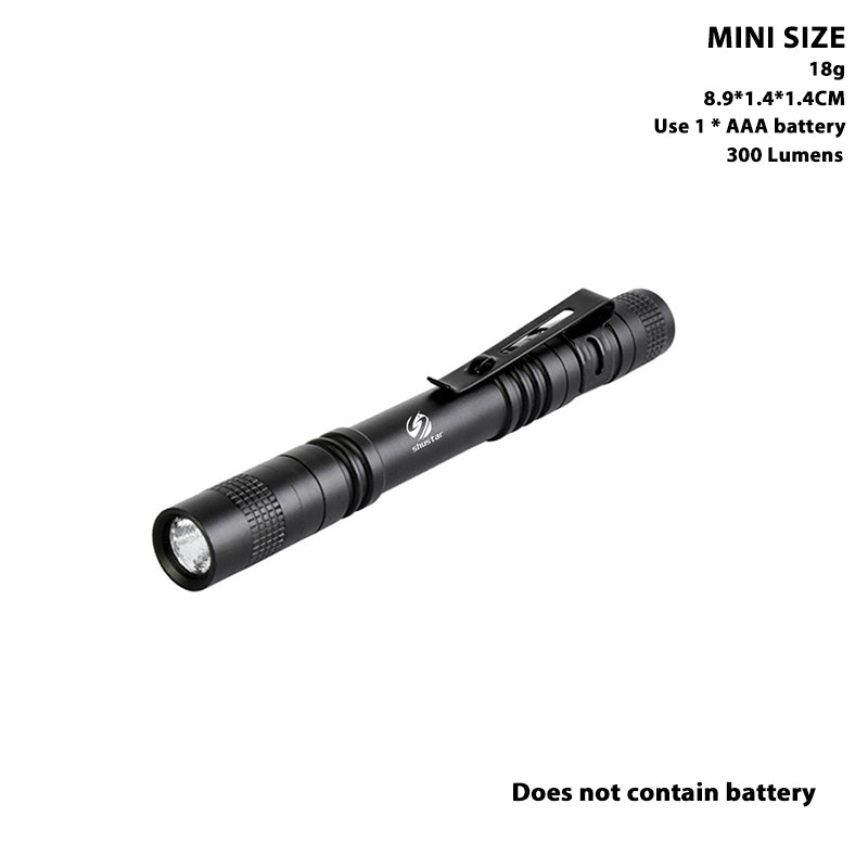 Mini Pen Light Portable LED Flashlight Torch Working Car Repairing Light Lamp For the dentist and for Camping Hiking Fishing