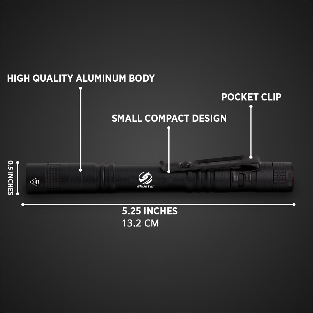 Mini Pen Light Portable LED Flashlight Torch Working Car Repairing Light Lamp For the dentist and for Camping Hiking Fishing
