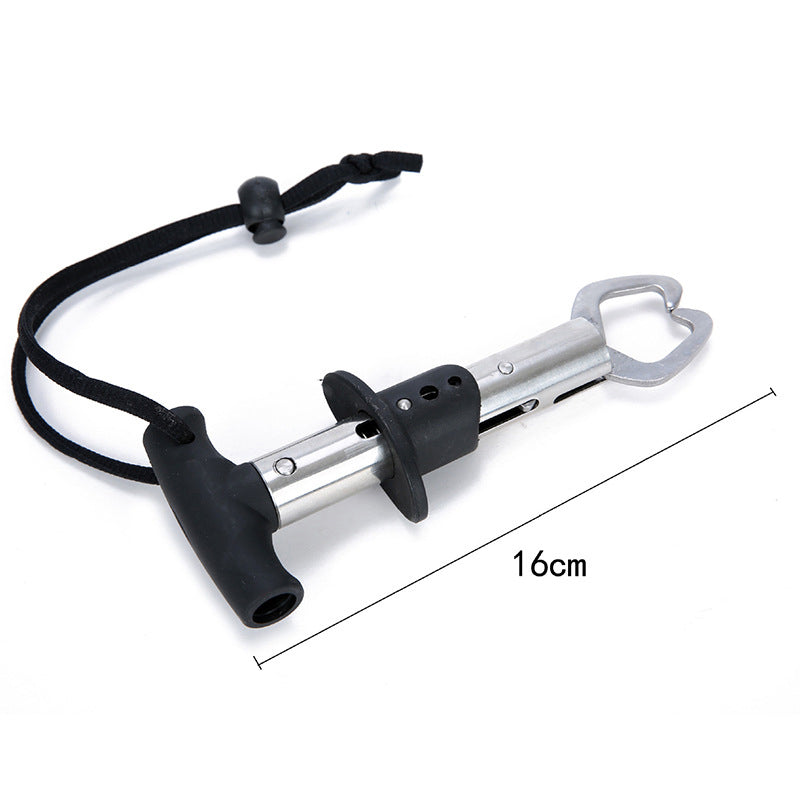Portable Stainless Steel Fishing Gripper Fish Grip Lip Clamp Grabber Tool Fish Controller Fishing Plier Fishing Accessory